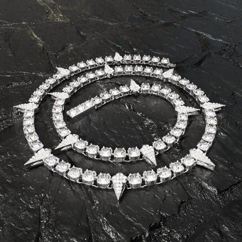 NARCISSIST® VPR Fang Iced Tennis Chain